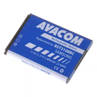 AVACOM mobiltelefon akkumulátor Samsung X200, E250 Li-Ion 3, 7V 800mAh (csere AB463446BU) AVACOM mobiltelefon akkumulátor Samsung X200, E250 Li-Ion 3, 7V 800mAh (csere AB463446BU)