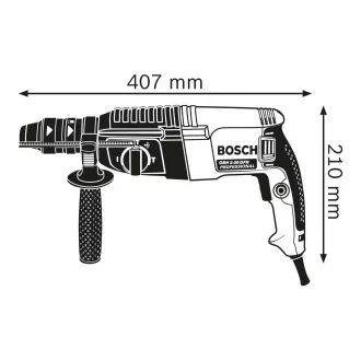BOSCH GBH 2-26 DFR, fúrókalapács SDS plusszal, 800 W, 3 J ütés, 4 - 26 mm BOSCH GBH 2-26 DFR, fúrókalapács SDS plusszal, 800 W, 3 J ütés, 4 - 26 mm