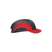 JSP HARDCAP A1  5cm sapka megerősített szürke/piros
