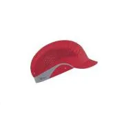 JSP HARDCAP AEROLITE 2,5 cm-es, merevített sapka, piros