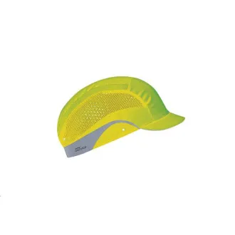 JSP HARDCAP AEROLITE 2,5 cm-es sapka megerősített HV sárga színben