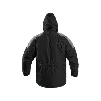 FREMONT férfi téli kabát, fekete-szürke, 3XL-es méret