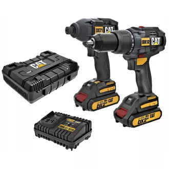 Caterpillar Carbonless 2in1 készlet, ütvefúró és ütvefúró,