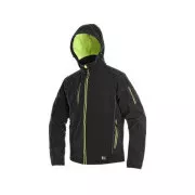 DURHAM kabát, férfi, fekete-sárga, XL-es méret