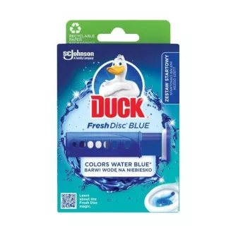 WC tisztító Duck friss diszkek szín víz kék 36ml