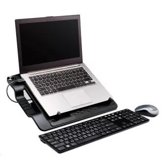 Cooler Master hűtőállvány NotePal ErgoStand III notebookokhoz 17"-ig, 23 cm-ig, fekete