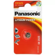 PANASONIC lítium elem (gombos) CR-1025EL / 1B 3V (bliszter 1db)
