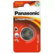 PANASONIC lítium elem (gombos) CR-2430EL / 1B 3V (bliszter 1db)