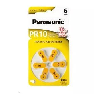 PANASONIC Cink levegő akkumulátor PR-230 (10) / 6LB AAA 1, 2V (bliszter 6db)