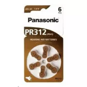 PANASONIC Cink levegő akkumulátor PR-312 (41) / 6LB AA 1, 2V (bliszter 6db)