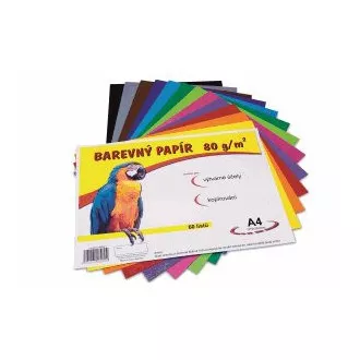 Színes papír A4 / 80g 12 szín 60 lap Színes papír A4 / 80g 12 szín 60 lap
