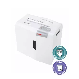 HSM aprítógép ShredStar X5 White (4-es vágási méret, 5x30 mm, DIN P-4 (3))