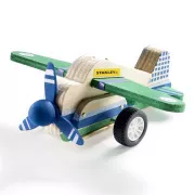 Stanley Jr. JK029-SY Építőipari készlet, repülőgép, fa