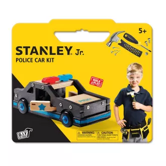 Stanley Jr. OK096-SY Építőkészlet, rendőrautó, fa