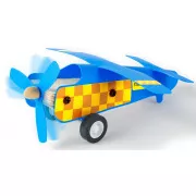 Stanley Jr. OK038-SY Építőipari készlet, repülőgép, fa