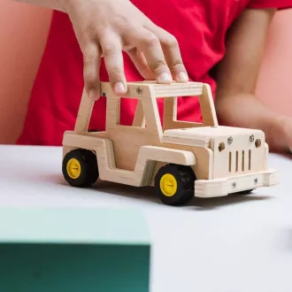 Stanley Jr. K088BUD-SY Építőkészlet, terepjáró autó, fa