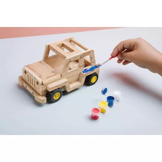 Stanley Jr. K088BUD-SY Építőkészlet, terepjáró autó, fa