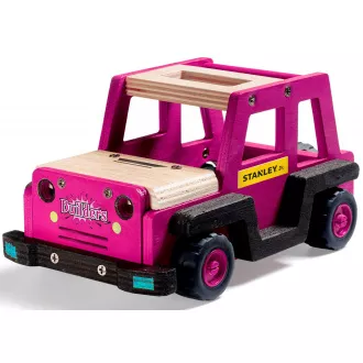 Stanley Jr. K088BUD-SY Építőkészlet, terepjáró autó, fa
