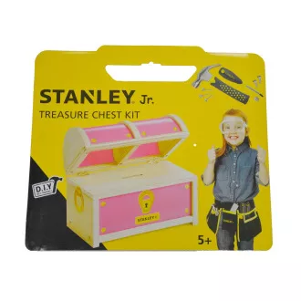 Stanley Jr. OK010BUD-SY Építőipari készlet, láda, fa