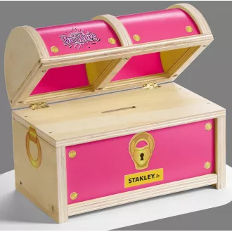 Stanley Jr. OK010BUD-SY Építőipari készlet, láda, fa