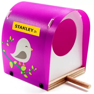 Stanley Jr. OK021BUD-SY Építőipari készlet, madárház, fa