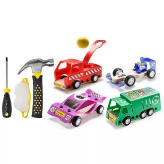 Stanley Jr. U001-K04-T03-SY 4 darabos készlet, csavarhúzó és kalapács