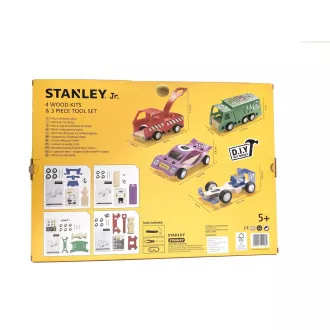 Stanley Jr. U001-K04-T03-SY 4 darabos készlet, csavarhúzó és kalapács