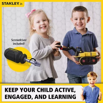 Stanley Jr. TT010-SY Építőipari készlet, bontó kotrógép