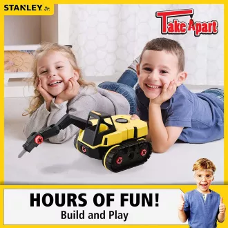 Stanley Jr. TT010-SY Építőipari készlet, bontó kotrógép