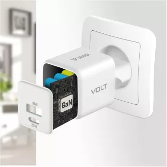 YAC G38 VOLT 18 20W GaN YENKEE töltő YAC G38 VOLT 18 20W GaN YENKEE töltő