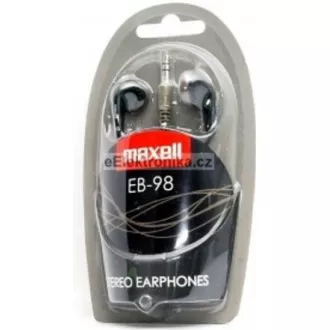 303499 EB-98 FEKETE MAXELL FEJHALLGATÓ 303499 EB-98 FEKETE MAXELL FEJHALLGATÓ