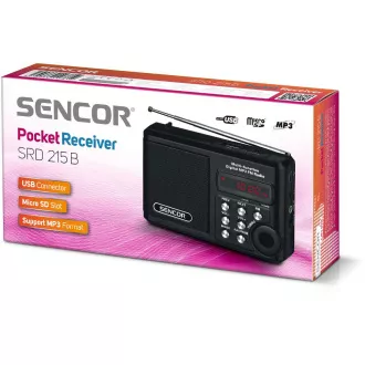 SRD 215 B RÁDIÓ USB/MP3 SENCORRAL SRD 215 B RÁDIÓ USB/MP3 SENCORRAL