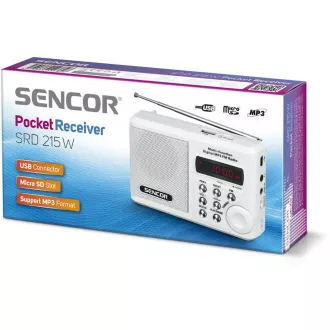 SRD 215 B RÁDIÓ USB/MP3 SENCORRAL SRD 215 B RÁDIÓ USB/MP3 SENCORRAL