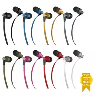 SEP 300 MIC BLACK MET HEADPHONES SENCOR SEP 300 MIC BLACK MET HEADPHONES SENCOR