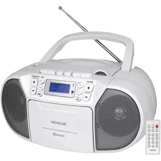 SPT 3907 W RÁDIÓ CD/USB/BT/KAZE SENCOR RÁDIÓVAL