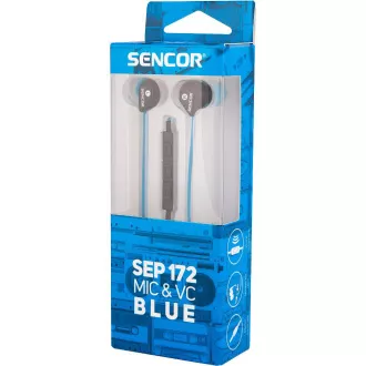 SEP 172 VCM BLUE HEADPHONES SENCOR