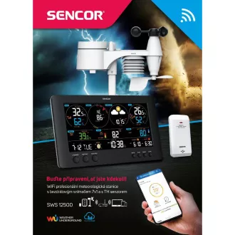 SWS 12500 WiFi METO STATION PRO. SENCOR SWS 12500 WiFi METO STATION PRO. SENCOR