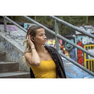 BTW 6600 FEKETE TWS FÜLHALLGATÓ BUXTON