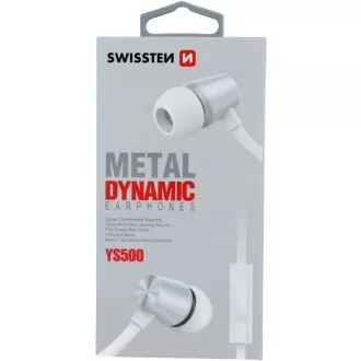 FÜLHALLGATÓ DINAMIKUS YS500 SILV/WH SWISSTEN FÜLHALLGATÓ DINAMIKUS YS500 SILV/WH SWISSTEN