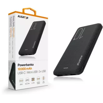 Powerbank 10000mAh 2in1 ALIGATOR Powerbank 10000mAh 2in1 ALIGATOR