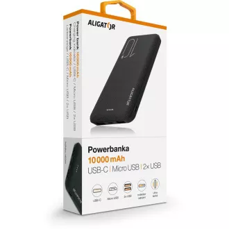 Powerbank 10000mAh 2in1 ALIGATOR Powerbank 10000mAh 2in1 ALIGATOR