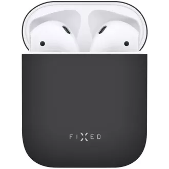 Silky Airpods tok, fekete FIXED