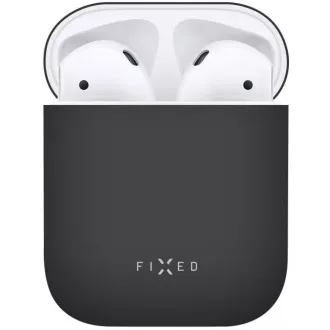 Silky Airpods tok, fekete FIXED