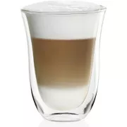 Egy pohár Latte macchiato DE'LONGHI