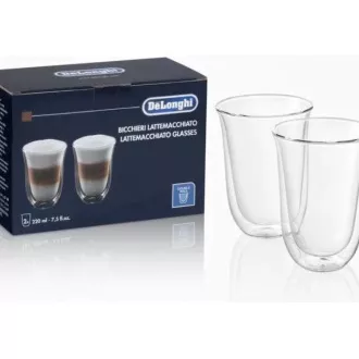 Egy pohár Latte macchiato DE'LONGHI