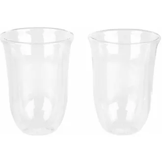 Egy pohár Latte macchiato DE'LONGHI