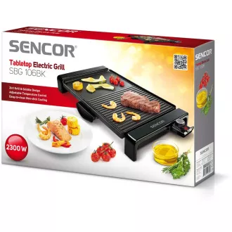 SBG 106BK SENCOR elektromos grill SBG 106BK SENCOR elektromos grill