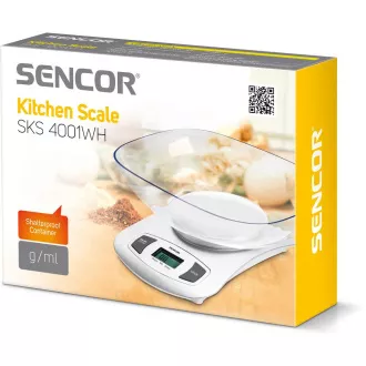 SKS 4001WH konyhai mérleg SENCOR