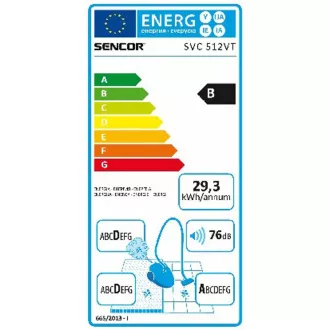 SVC 512VT-EUE2 porzsák nélküli porszívó SENCOR SVC 512VT-EUE2 porzsák nélküli porszívó SENCOR