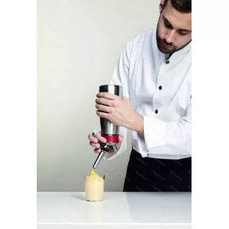 GOURMET WHIP PLUS 1,0L TEJSZÍNHABOS ÜVEGGEL ISI